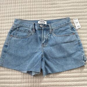 RSQ Womens Low Rise Baggy Carpenter Shorts